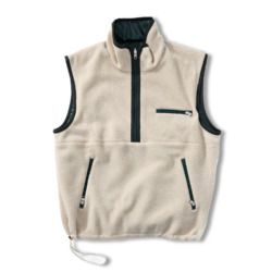 SUPPLY /// Polartec 2way Vest Black