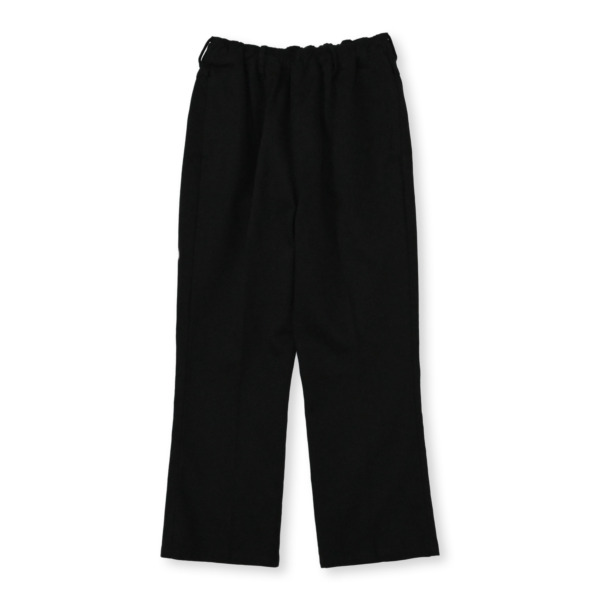 COMFORTABLE REASON /// Pique DOC Slacks Black 01