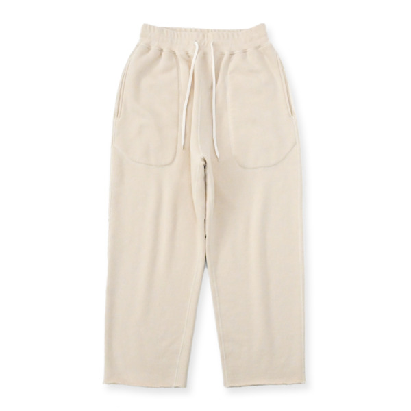 tone /// BASIC SWEAT PANTS Beige 01