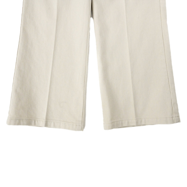 COMFORTABLE REASON /// Pique DOC Slacks Ivory 04