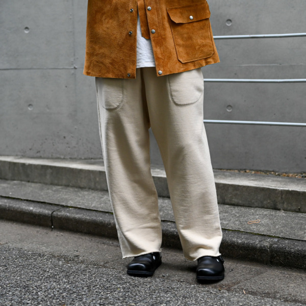 tone /// BASIC SWEAT PANTS Beige 07