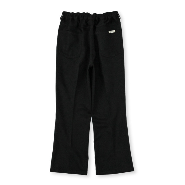 COMFORTABLE REASON /// Pique DOC Slacks Black 02