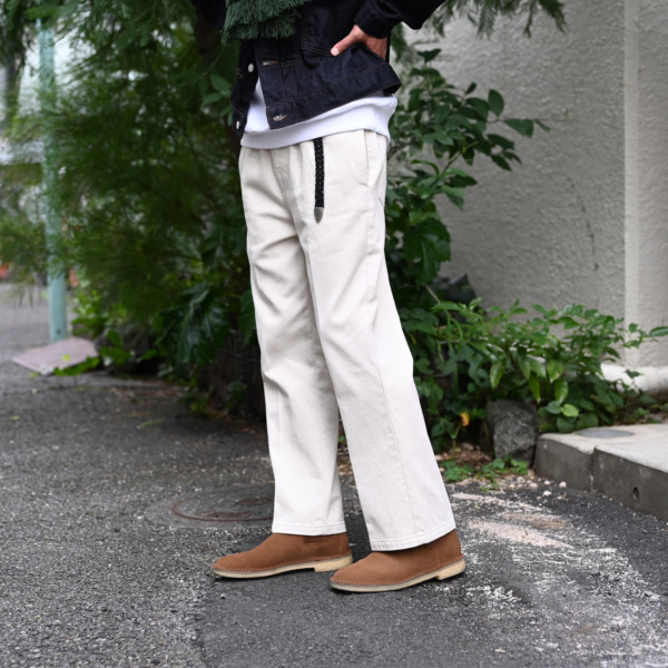 COMFORTABLE REASON /// Pique DOC Slacks Ivory 07