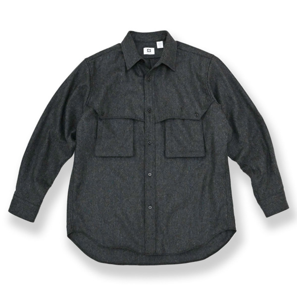 P A C S /// WOOL MARCIANO SHIRTS Charcoal 01