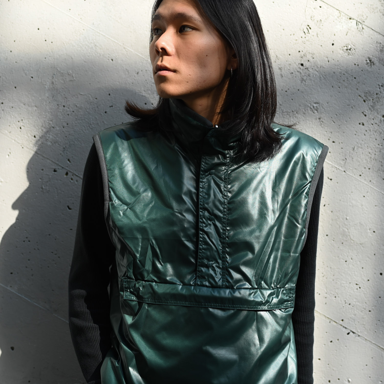 SUPPLY (Polartec 2way Vest Natural × Hunter Green) 通販 ｜ SUPPLY