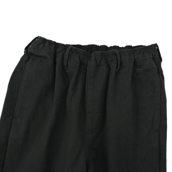 COMFORTABLE REASON /// Pique DOC Slacks Black 03