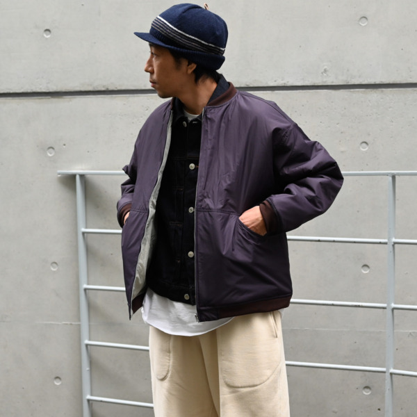 NOROLL /// LIGHT SPACE JACKET MOON×RASPBERRY 09