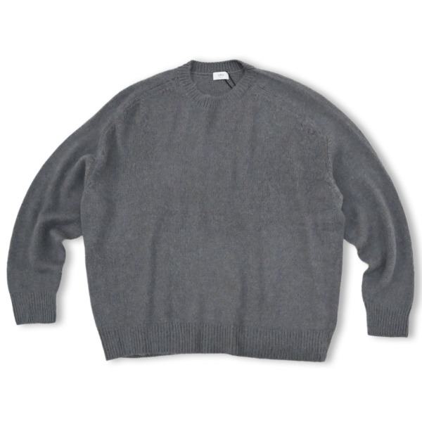 URU /// CREW NECK KNIT Gray 07