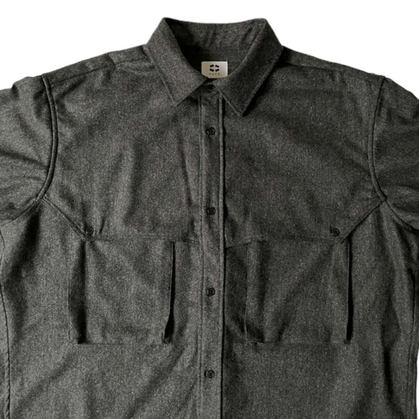 P A C S /// WOOL MARCIANO SHIRTS Charcoal 03