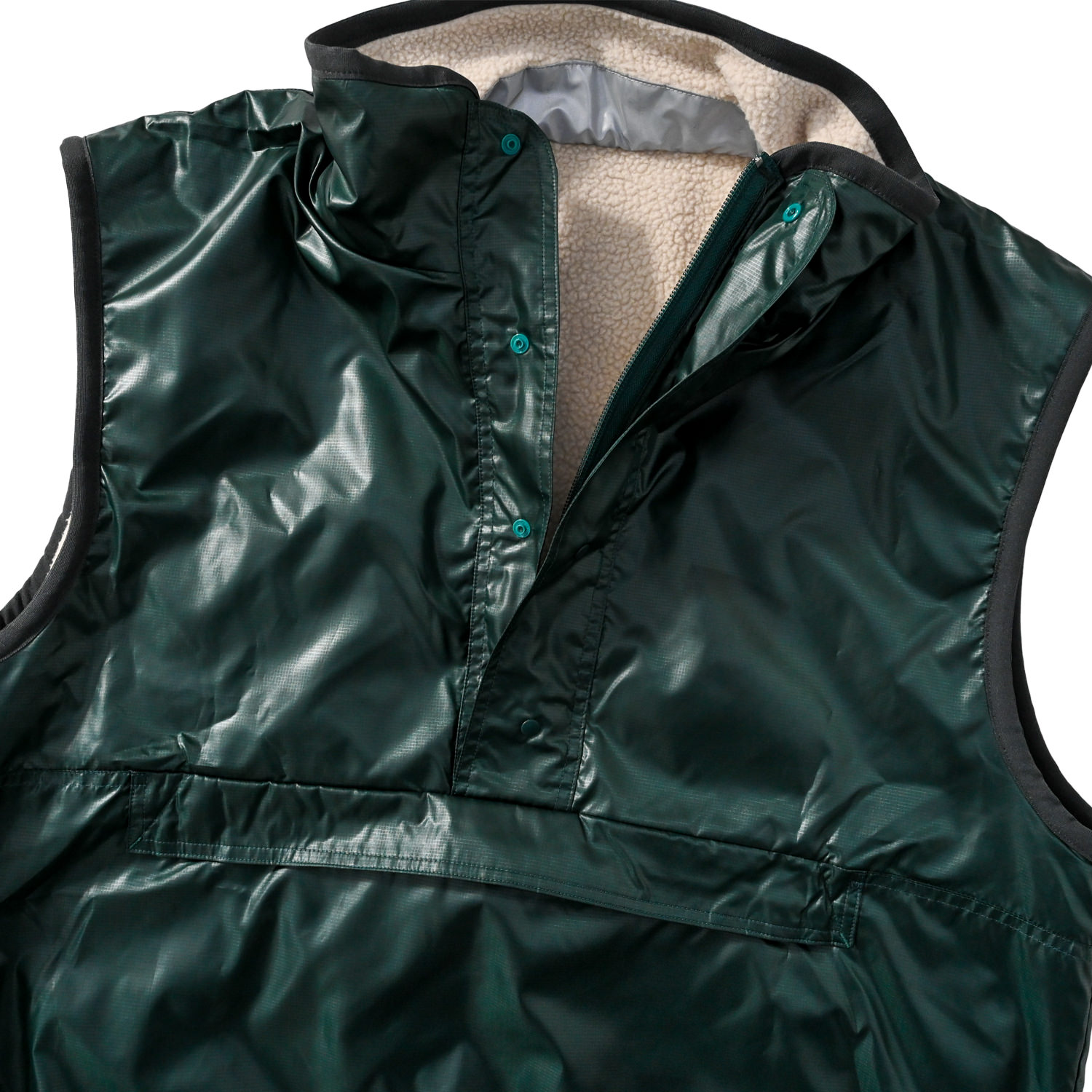 SUPPLY (Polartec 2way Vest Natural × Hunter Green) 通販 ｜ SUPPLY