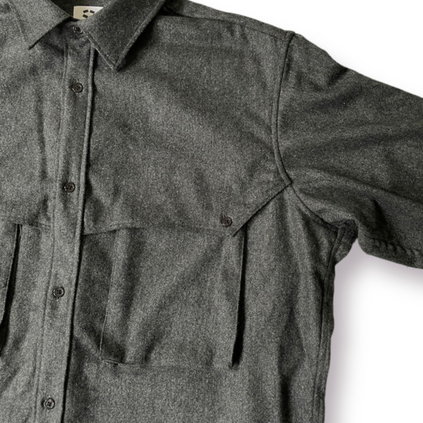 P A C S /// WOOL MARCIANO SHIRTS Charcoal 04