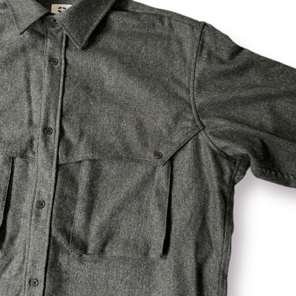 P A C S /// WOOL MARCIANO SHIRTS Charcoal 04