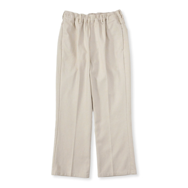 COMFORTABLE REASON /// Pique DOC Slacks Ivory 01