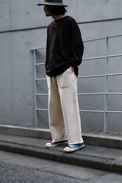 SWEAT PANTS made by tone 03