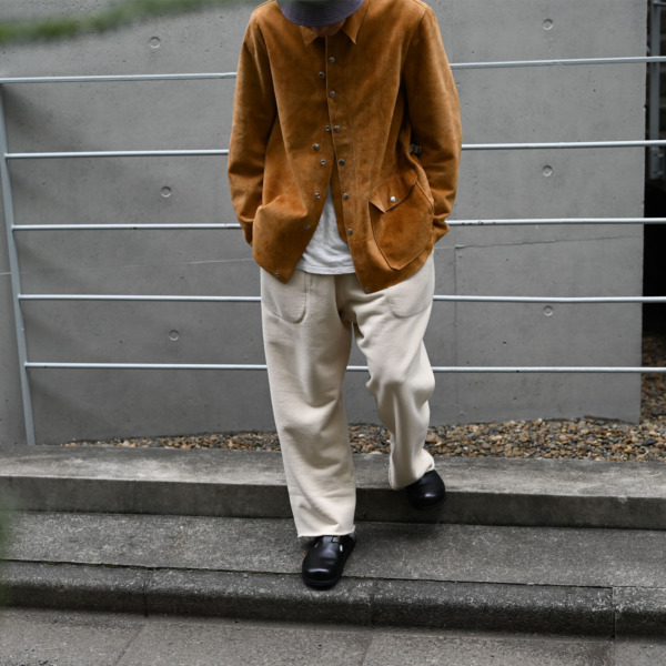 tone /// BASIC SWEAT PANTS Beige 06