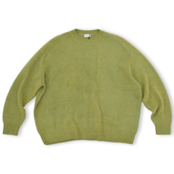 URU /// CREW NECK KNIT Gray