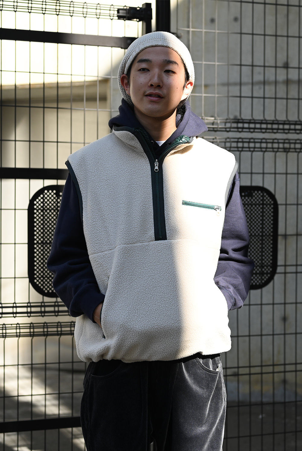 POLARTEC®️ 2WAY VEST | SUPPLY TOKYO online store POLARTEC®️ 2WAY VEST | SUPPLY TOKYO online store