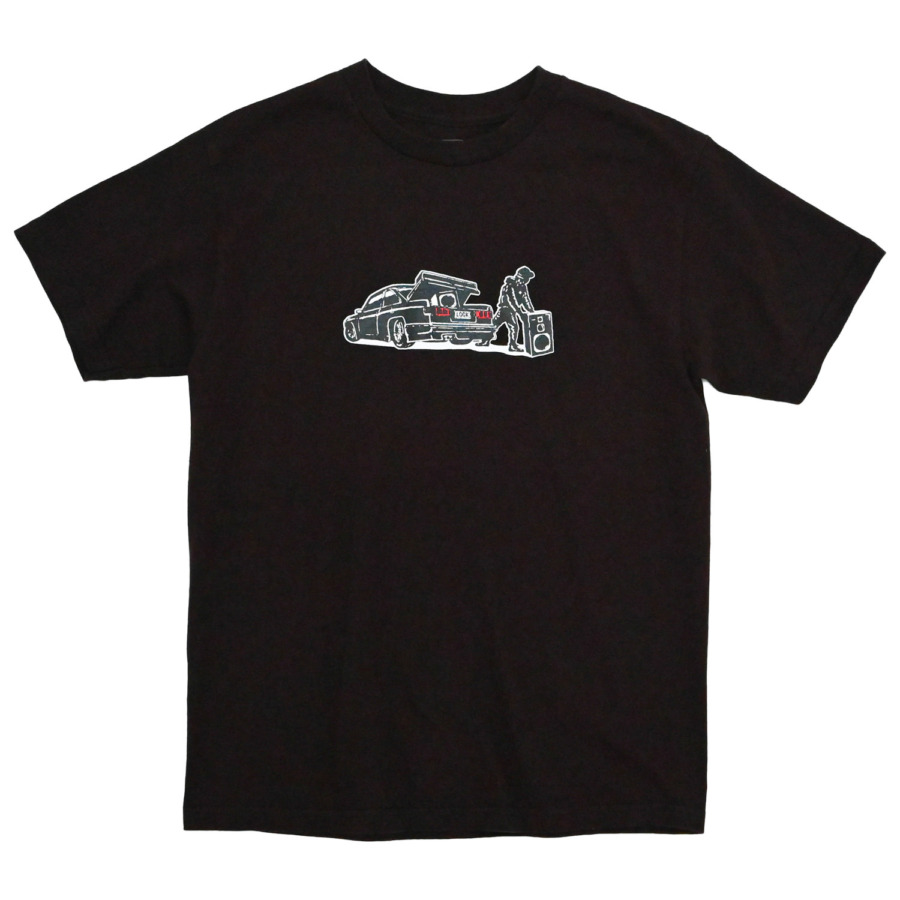 LQQK STUDIO (Speaker Man T-Shirt Faded Black) 通販 | SUPPLY TOKYO online store