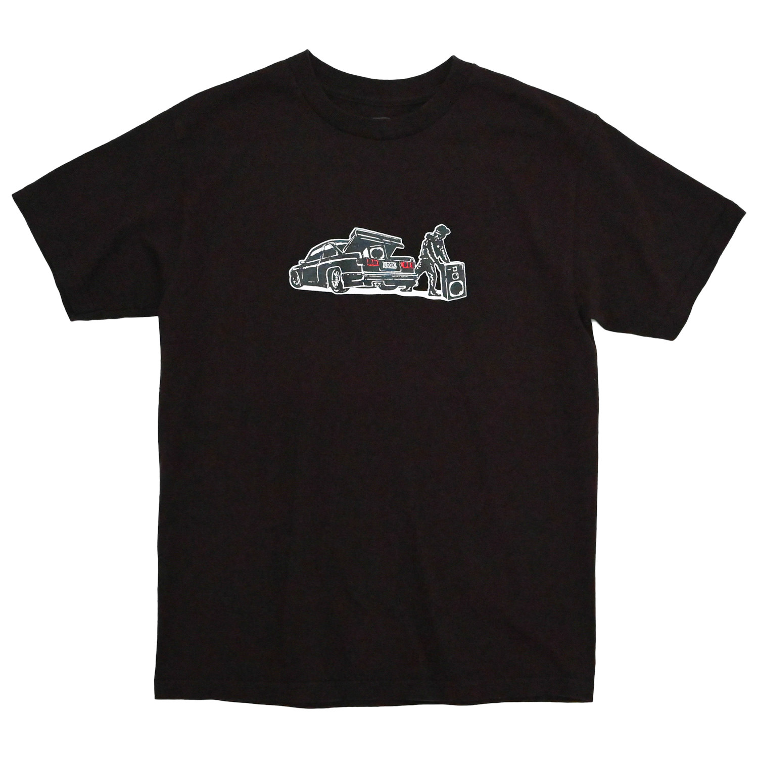 LQQK STUDIO (Speaker Man T-Shirt Faded Black) 通販 ｜ SUPPLY