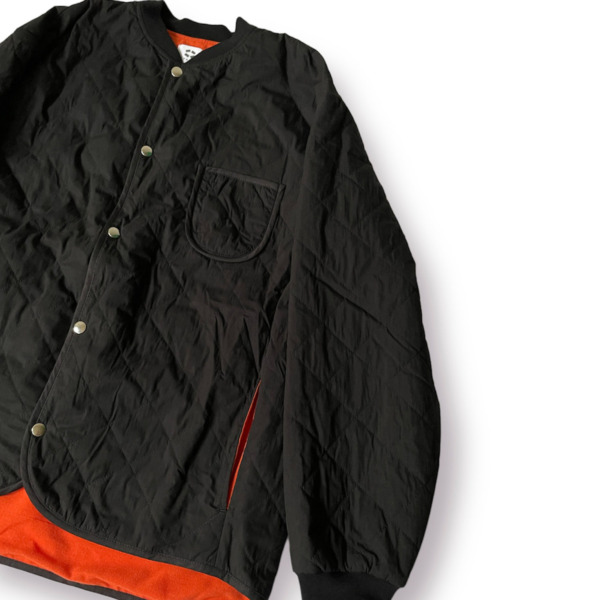 P A C S /// REVERSIBLE QUILTING JACKET Black 02