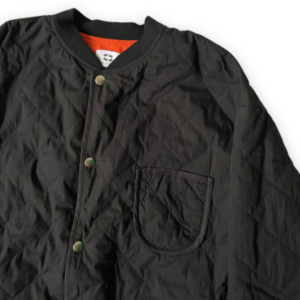 P A C S /// REVERSIBLE QUILTING JACKET Black 03