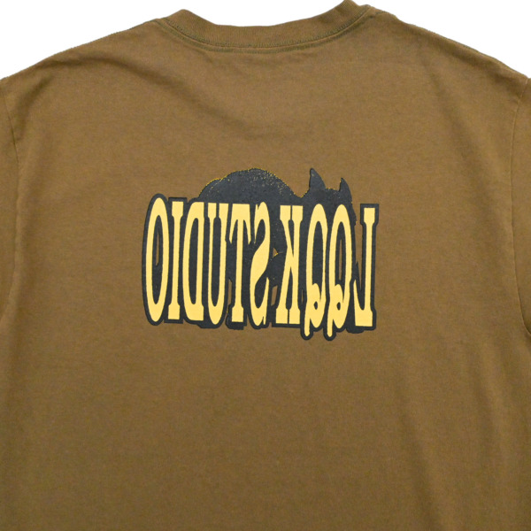 LQQK STUDIO /// Cat T-Shirt Army Green 04