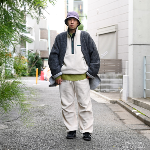 SUPPLY /// Polartec Fleece Pants Natural 013