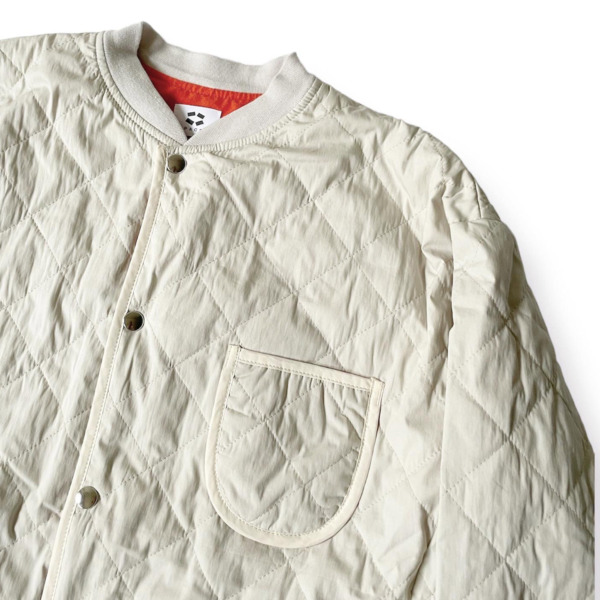 P A C S /// REVERSIBLE QUILTING JACKET Gray 03