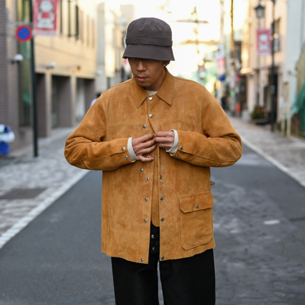 Sick and Tired /// WELDER SUEDE JACKET YELLOW SUEDE 010