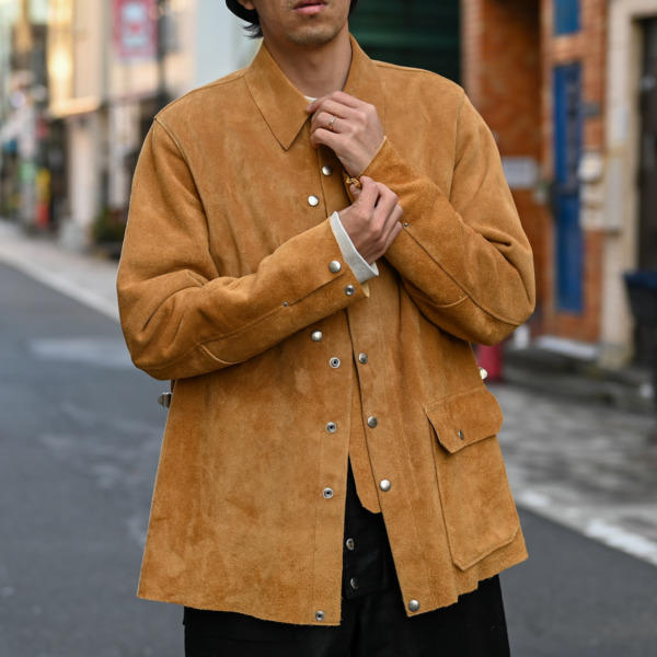 Sick and Tired /// WELDER SUEDE JACKET YELLOW SUEDE 09