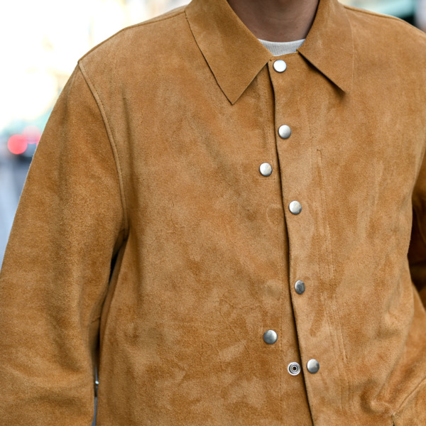Sick and Tired /// WELDER SUEDE JACKET YELLOW SUEDE 012