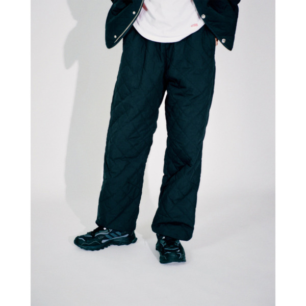 P A C S /// QUILTING PANTS Black 05