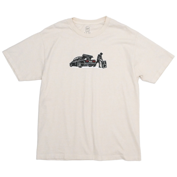 LQQK STUDIO /// Speaker Man T-Shirt Off White 01