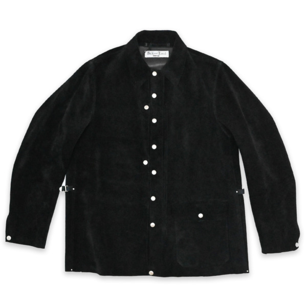 Sick and Tired /// WELDER SUEDE JACKET BLACK  SUEDE 01