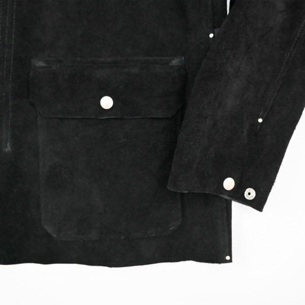 Sick and Tired /// WELDER SUEDE JACKET BLACK  SUEDE 02