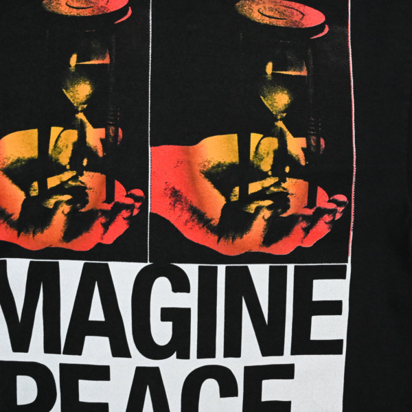 Miracle Seltzer  /// IMAGINE PEACE L/S Black 04