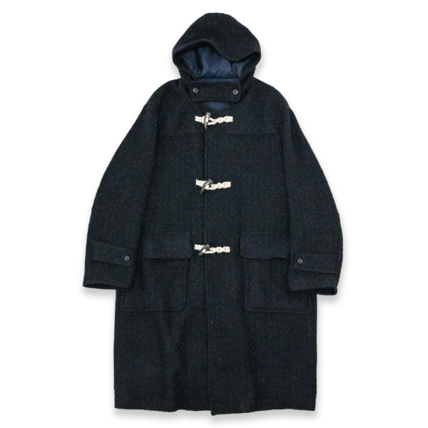 URU /// FANCY TWEED – DUFFLE COAT D.Navy 01