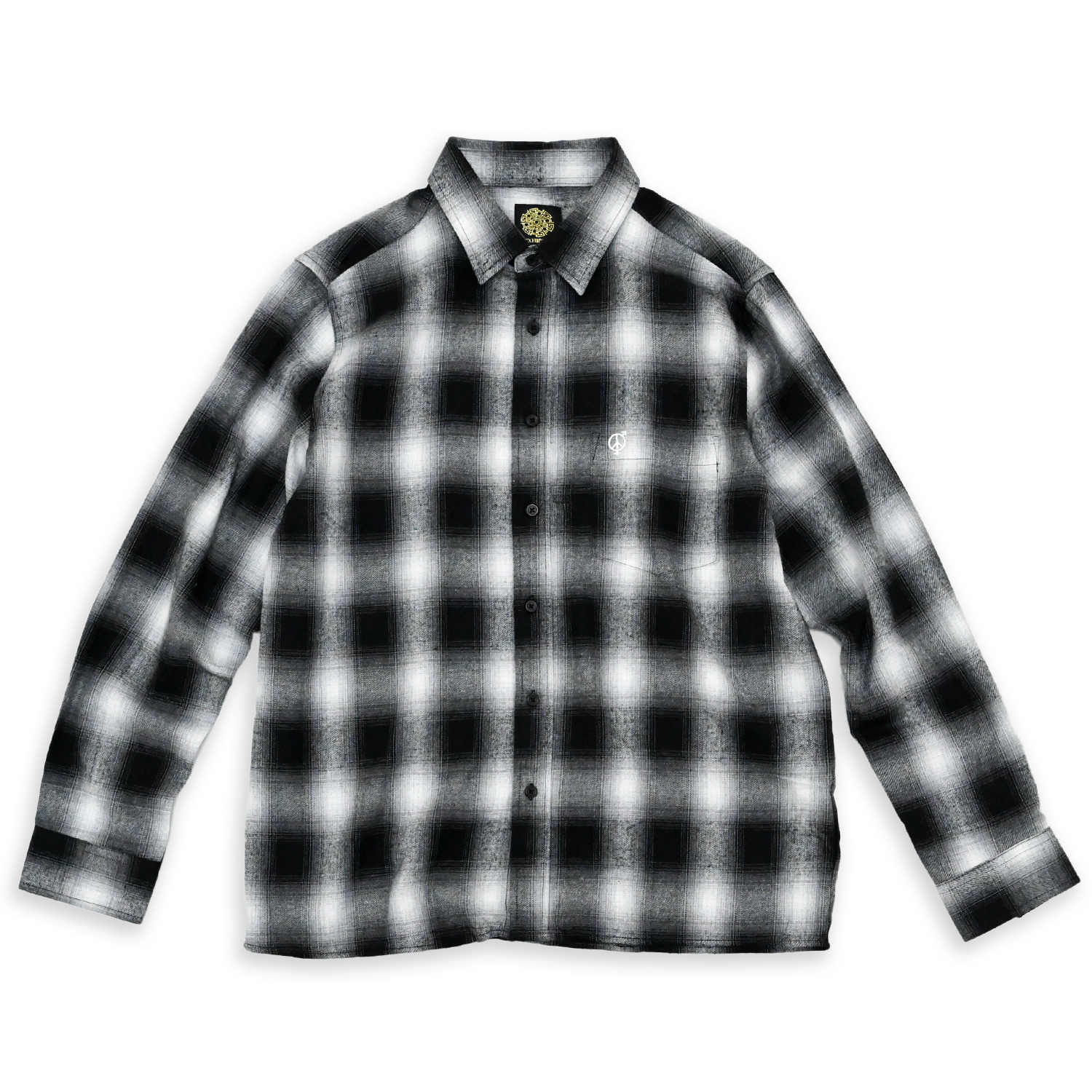 sexhippies (Shadow Plaid Flannel Shirt White/Black) 通販 ｜ SUPPLY ...