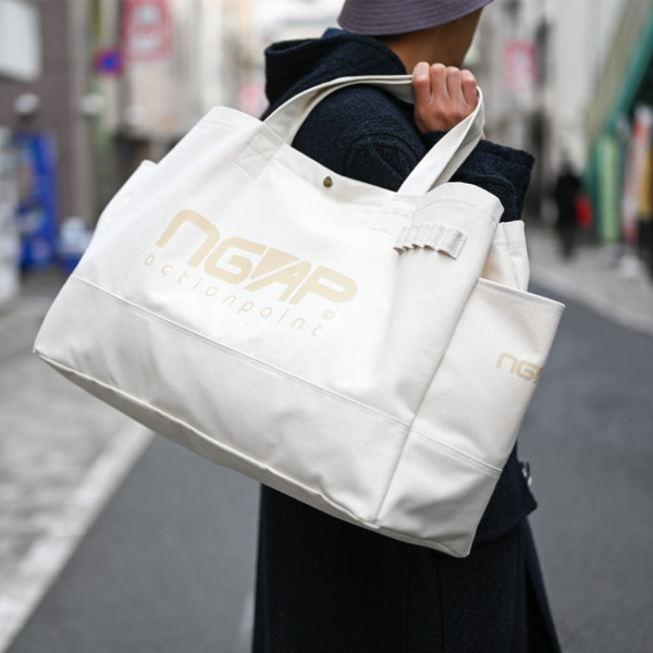 Midorikawa /// MID22AW-A05 NGAP Tote bag White 02