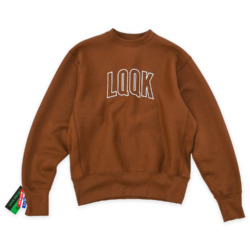 LQQK STUDIO /// Signature LQQK Logo sweatpants Brown