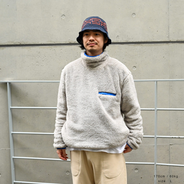 sexhippies /// Longpile Fleece Turtleneck Fleece Silver 05