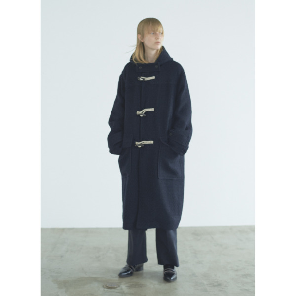 URU /// FANCY TWEED – DUFFLE COAT D.Navy 05