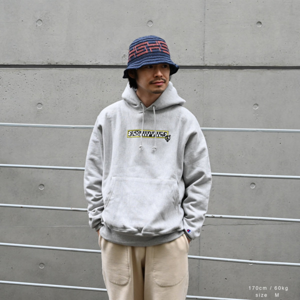 sexhippies /// Pedro Hooded Sweatshirt Grey 03