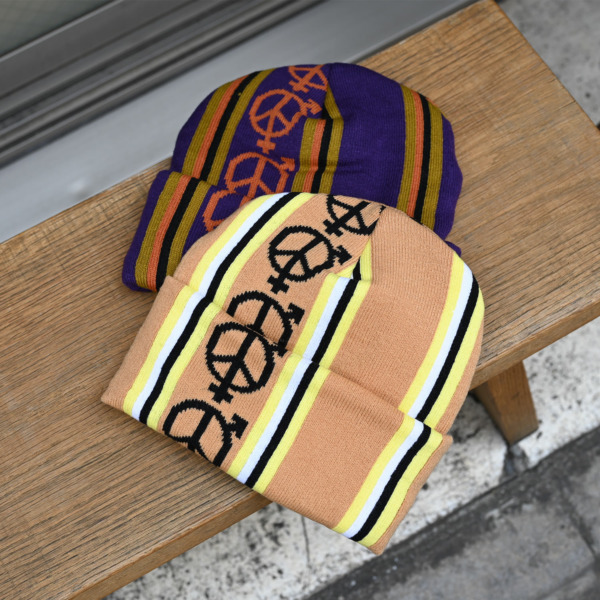 sexhippies /// Vert Stripe Beanie 03