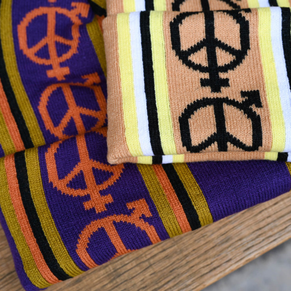 sexhippies /// Vert Stripe Beanie 04