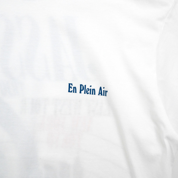 En Plein Air x BLUE GIANT /// EAST WEST L/S T SHIRTS White 04