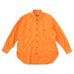 Marvine Pontiak shirt makers /// Open Collar SH Smoke Blue