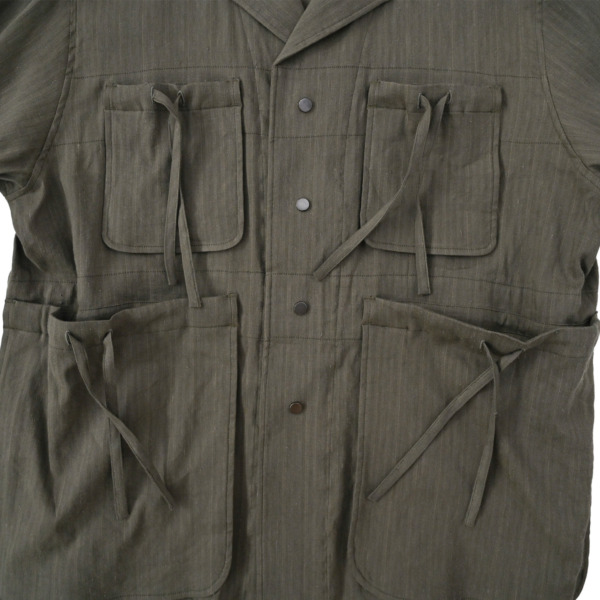 Sasquatchfabrix. /// DRAWSTRING PK BUSH SHIRTS Khaki 02