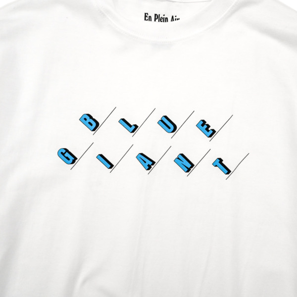 En Plein Air x BLUE GIANT /// ANGLE L/S T SHIRTS White 02