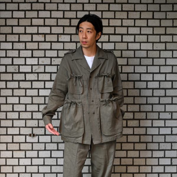 Sasquatchfabrix. /// DRAWSTRING PK BUSH SHIRTS Khaki 06